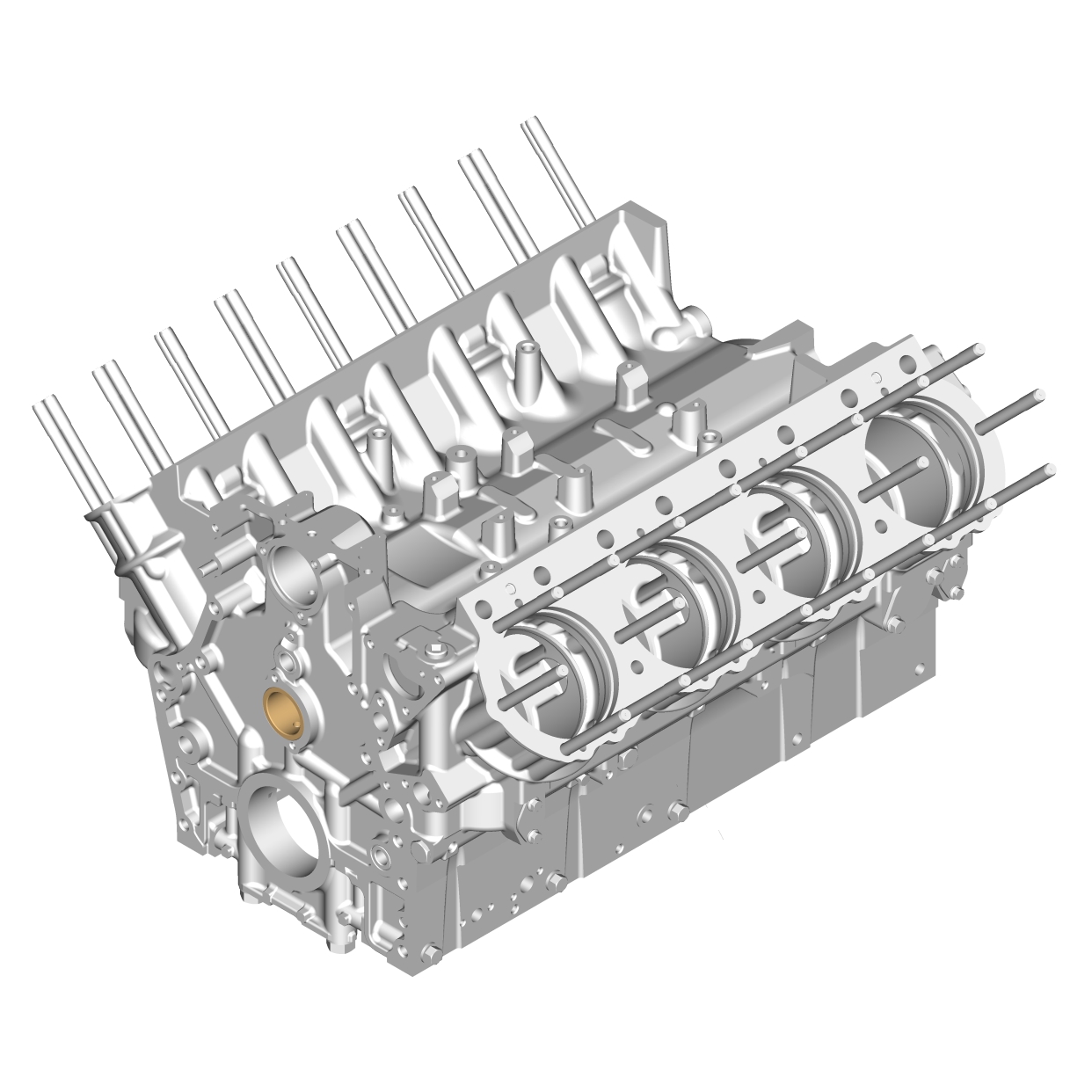 238-1002012-У Блок цилиндров. Для запасных частей