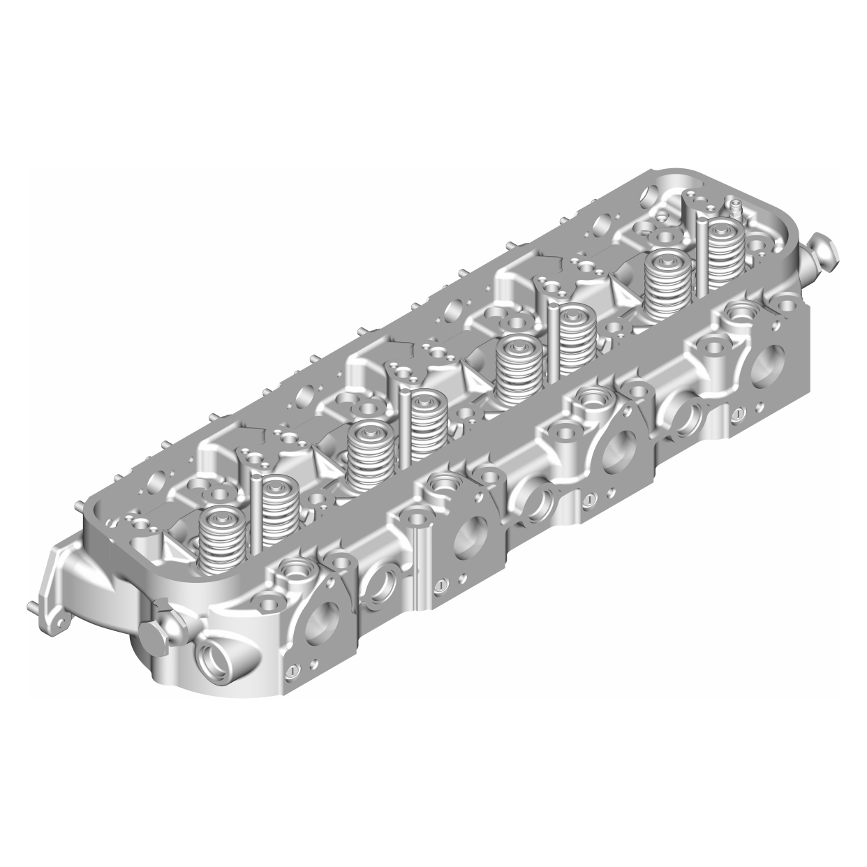 238-1003009 Комплект головки цилиндров с клапанами з/ч