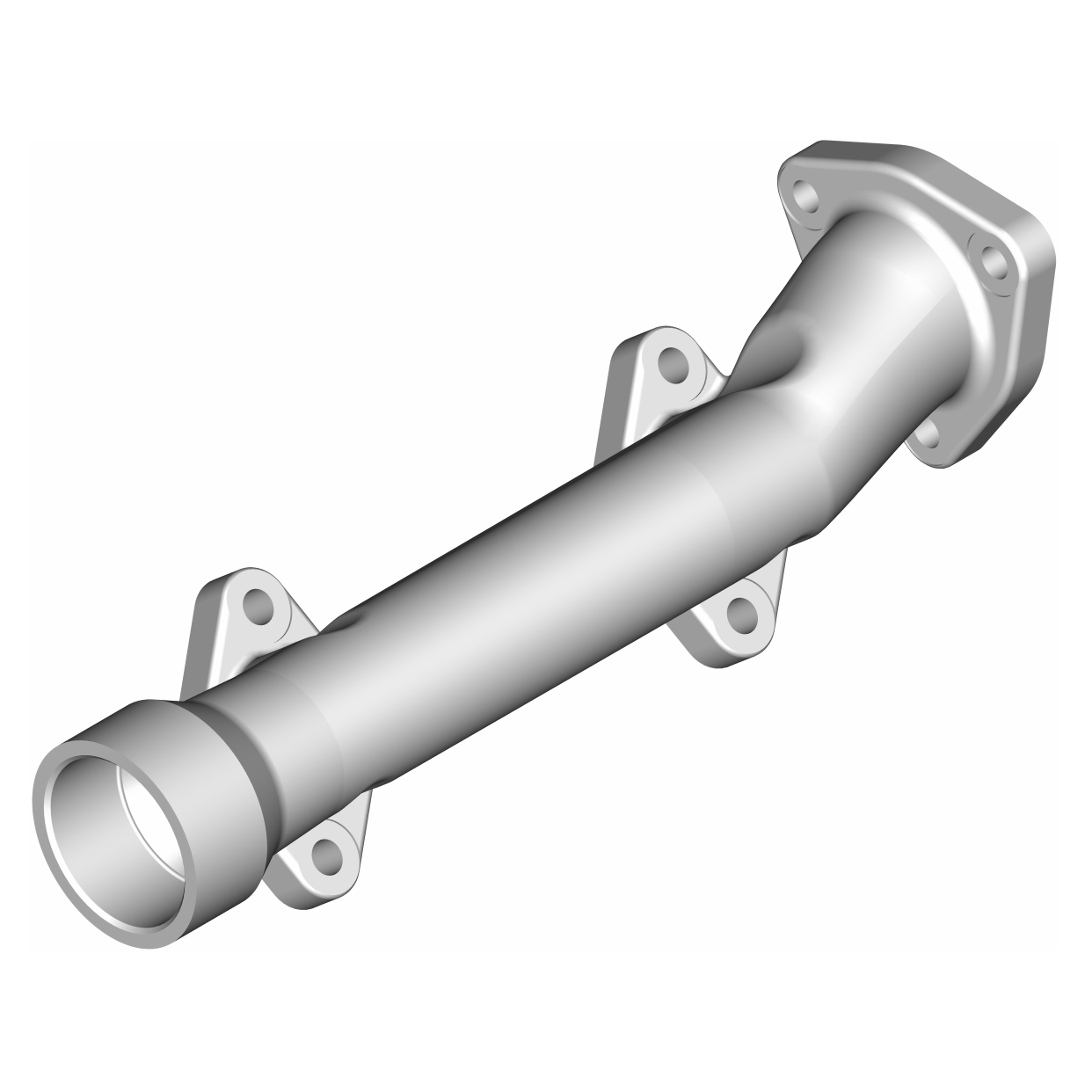 7511.1008026 Коллектор выпускной левый задний