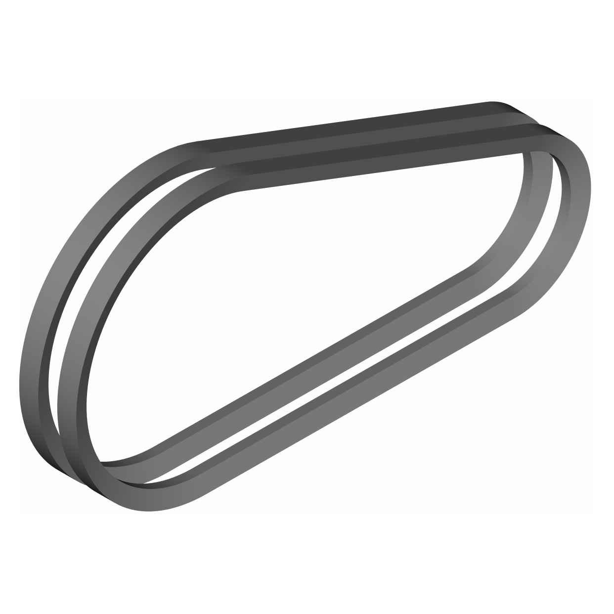8.8667 Комплект из двух ремней ХРZ 662 LW 675 Lа